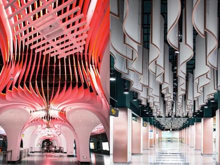 上海最美地铁站看看你都逛过几个 🚇 【魔都地铁美学图鉴】
1️⃣ 🌌 12号线·国际客运中心站
👉 星空银河穹顶!抬头见流星划过
✨ 夜拍神地:关掉闪光灯,长曝光拍星轨绝了
⏰ 最佳时间:工作日晚9点后人少包场
2️⃣ ⚫️⚪️ 18号线·丹阳路站
▫️ 黑白太极结界!性冷淡风拍照天花板
📸 出片公式:穿亮色站中轴线!广角仰拍秒出科幻大片
3️⃣ 🌊 14号线·豫园站
✅ 天花板会流动!2000+块波浪灯片模拟黄浦江
💡 隐藏视角:扶梯上升时拍视频,水纹漫过头顶超震撼
4️⃣ 💰 2号线·陆家嘴站
➰ 112米黄金巨浪走廊!土豪金浮雕墙闪瞎眼
🚶 走路仪式感:慢动作穿越金钱洪流(假装自己是霸总)
5️⃣ 🌃 15号线·吴中路站
🌟 浦江两岸天际线!300m超长LED穹顶
🌇 魔都缩影:傍晚蓝调时刻去,灯带渐变如外太空
6️⃣ 🏮 13号线·淮海中路站
▫️ 石库门红砖博物馆!浮雕墙藏老上海门牌号
📜 人文彩蛋:找找“霞飞路1920”(淮海路旧名)
7️⃣ 🚀 15号线·长风公园站
✅ 纯白太空舱隧道!波浪吊顶似飞船启航
🌌 未来感穿搭:银色/荧光色衣服直接化身宇航员
8️⃣ 🦋 1号线·汉中路站
✨ 1500只玻璃蝶森林!立柱随光变色绝美
🎆 魔法时刻:下午3点阳光斜射时,地面落满彩虹光斑#上海 #上海攻略 #上海地铁