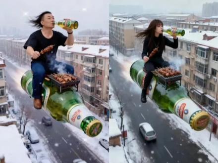 ai喝啤酒吃烤串特效教程
ai喝啤酒吃烧烤特效入口
ai生成搞笑视频
啤酒特效视频
吃烤串视频
ai吃烧烤特效
#即梦ai#ai喝啤酒吃烧烤