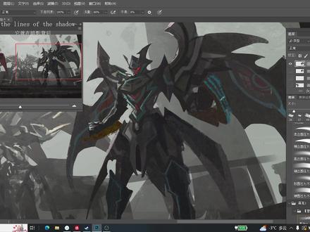 宇宙星神-太虚势力的压迫感 #板绘 #宇宙星神 #绘画过程 #国漫 #萨隆 #卡洛斯 #阿雷斯特