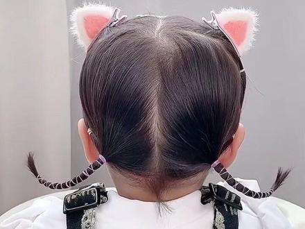 #六一儿童节 短发宝宝这样扎,简单又漂亮#儿童编发教程 #儿童编发 #儿童发型 #日常儿童编发 #生女儿就是用来打扮的 #夏日清爽