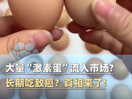11月29日(报道)大量“激素蛋”流入市场?“双黄蛋就是激素蛋”?长期吃致癌?别再被骗了!记者调查真相来了!#大象主播说