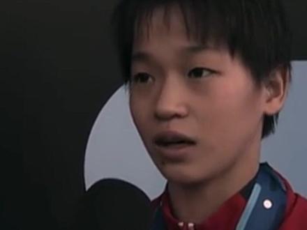 领先第二名61.92分!#2023跳水世界杯蒙特利尔站全红婵断崖式夺冠后接受采访。#全红婵谈夺冠