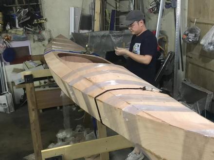 木质独木舟制作教程7
#木船制作全过程 #手工diy