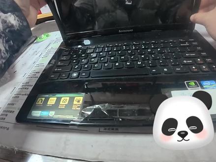 联想笔记本480屏幕更换教程。#一个动作证明你学的专业 #技术分享