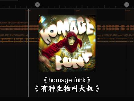 这大叔有点燃~#有种生物叫大叔 #homagefunk #燃曲 #戴耳机效果更佳 #音乐制作