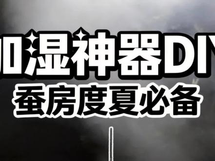 DIY养蚕神器 给蚕宝宝安排豪华“桑拿房”啦!只需一个水桶加一块雾化板,轻松搞定自制养蚕加湿器!
看这烟雾缭绕的特效,不知道的还以为蚕宝宝在修仙呢!省钱又好用,蚕宝宝看了直呼内行,舒服得吐丝都带风!快给家里的“小祖宗”安排上吧!#种桑养蚕 #养蚕日记 #养蚕神器 #加湿器 #蚕宝宝成长记