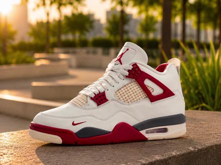 红砖起飞🛫尿渍哥AJ4第二个配色白砖要倒闭了❓ Nigel Sylvester AJ4白砖#nigelsylvester #aj4 #aj4红砖 #高颜值球鞋 #球鞋资讯