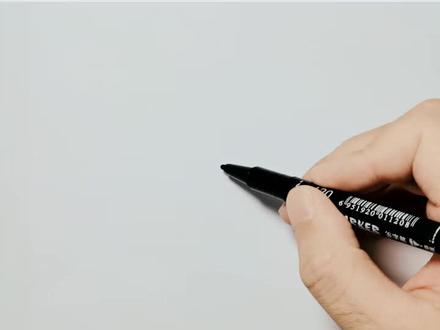 #简笔画 传说中的九尾狐#每日一画 《山海经》的故事,孩子们一定会很喜欢#随手画