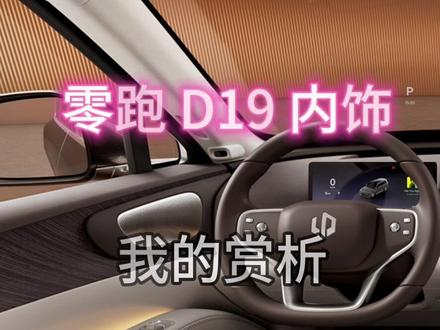 零跑 D19 我的内饰赏析#零跑10周年 #零居大会 #我的零跑生活 #创作者扶持计划 #抖音汽车