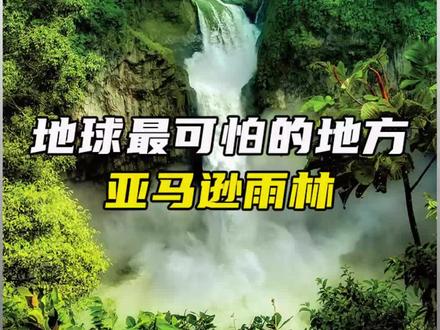 地球最可怕的地方,亚马逊雨林#科普
