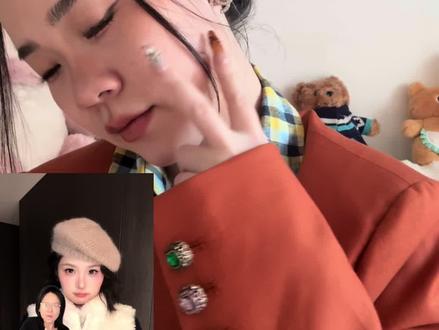 沉浸式跟练,把状态拉满💪 #新手化妆教程 #妆面记录 #跟着胡楚靓学化妆