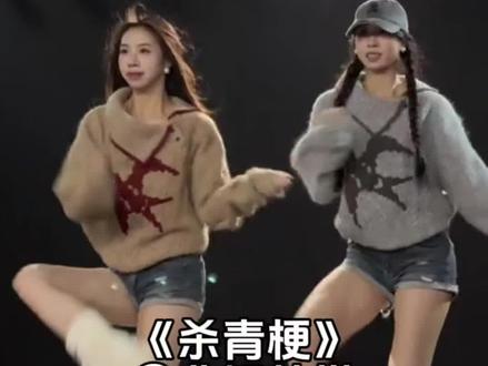 这里有分解快来看#杀青梗舞蹈 #不管正派反派吃个年夜饭先 #杀青梗配上卡点舞绝了 #镜面舞蹈教程 #分解教学