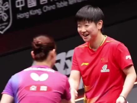 #孙颖莎进半决赛 恭喜莎莎4比0完胜长崎美柚