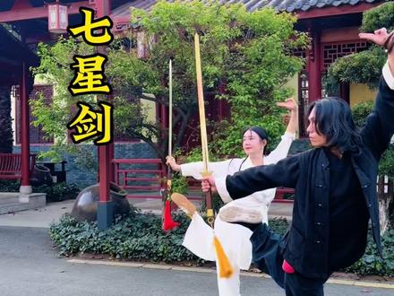 我们一起来学习武当七星剑#武当剑 #武当七星剑 #凌云小金刚 #非物质文化遗产