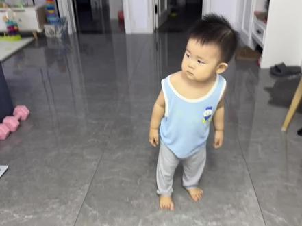 #人类幼崽 他真的好有分寸#萌娃