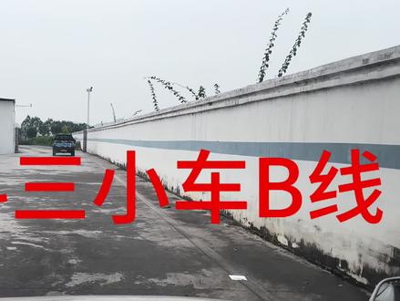 马坪考场科目三小车B线