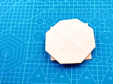 回旋飞盘 #折纸教程