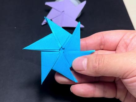 #幼儿手工教程 六角飞镖折纸教程#日常分享࿆ #抖音日常分享 #亲子手工折纸 #2025京东健康年度好物