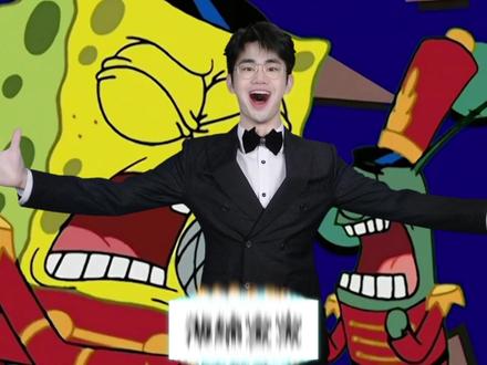 是谁住在深海的大菠萝里~123唱!#男高音版海绵宝宝