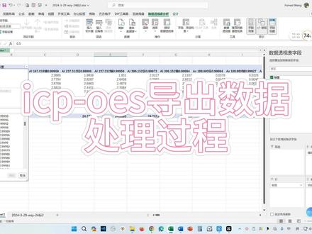 icp导出数据处理过程,省心版