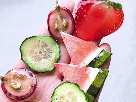 挑战用真水果DIY后续来了❗ #水果DIY #水果脆片 #手工DIY #创意DIY #玩一种很新的东西