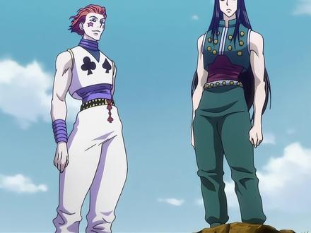 西索和伊尔迷谁更强? #西索 #全职猎人 #伊尔迷 #动漫
