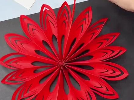 一起做新年挂饰吧,装饰家里太好看了#手工diy #新年手工 #亲子手工 #幼儿园手工 #剪纸