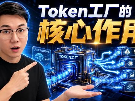 Token工厂的核心作用 #Token工厂 #Token生意 #Token中转站 #词元聚合平台