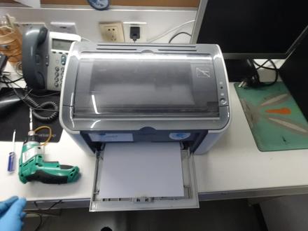 真正的第一视角,维修全过程。佳能打印机卡纸,拆机更换加热膜!