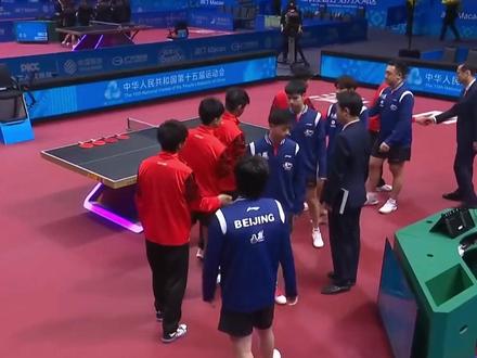 3-0!北京男团横扫广东队,马龙王楚钦强势,晋级全运会决赛