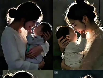 Al宝宝和妈妈合照小云雀指令制作教程来了!#Al宝宝和妈妈合照#Al教程#小云雀Al#小云雀Al一键图片设计#抖音ai制作
