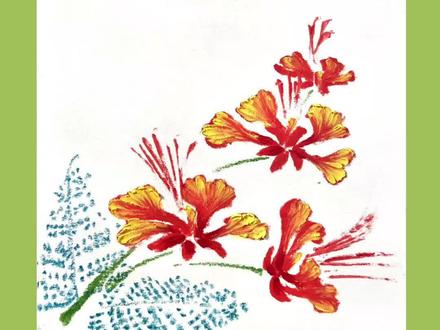 “没有哪个港口,是永远的停留” 那就和这段青春好好告个别吧#油画棒教程 #油画棒凤凰花 #抖出我的艺术 #一起学画画 #毕业季 @DOU+小助手