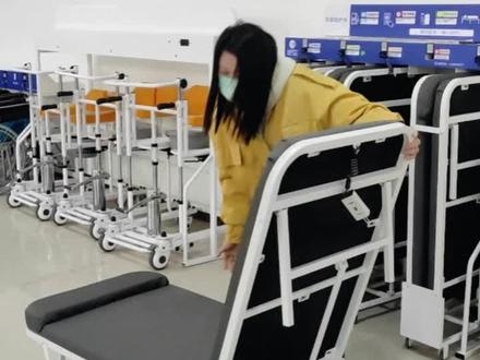 医院共享陪护床你会租借吗,教你怎么使用 #共享陪护床 #五季智能 #陪护床