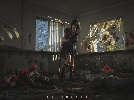 我在废墟拍到了寂静岭原画! 出镜:@日暮倚修竹(叶修激推版) #寂静岭 #深水雏子 #cos #摄影 #青年创作者成长计划