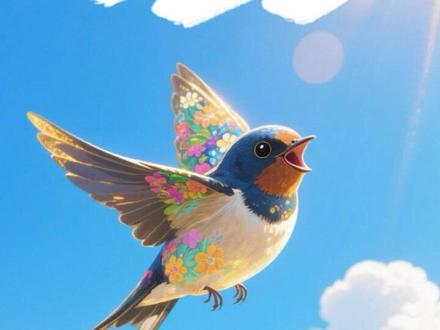 剪映练习—AI儿童绘本(小燕子) 小燕子