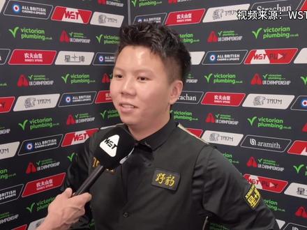 2025斯诺克英锦赛首轮,周跃龙6:4战胜奥沙利文,晋级十六强,赛后称自己赛前把酒店都退了!#周跃龙 #奥沙利文 #斯诺克 #斯诺克英锦赛