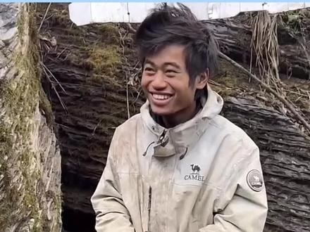 乖乖,等你回来吃好吃的!#林北 #荒野求生 #张家界 #七星山骆驼杯