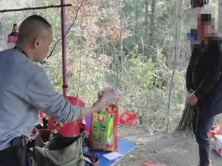 独山公安成功打掉1个野外赌博窝点 抓获7人缴获50余万赌资