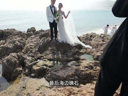 摄影助理挑战一百天生师 目前还剩95天 真实客人实录#大连森屿岛#婚纱摄影#婚纱照#摄影助理 #摄影