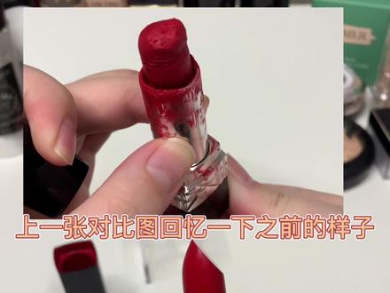 口红断了之后这样修复!#美妆 #口红 #化妆品 #手艺人 #修复 #治愈