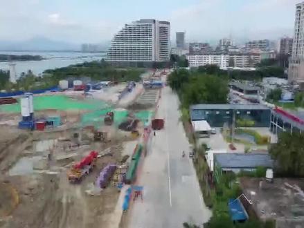 三亚首个水下隧道工程项目进入隧道施工实质性阶段,全力以赴冲刺年度目标任务#三亚河口通道工程 #海南三亚 @DOU+小助手