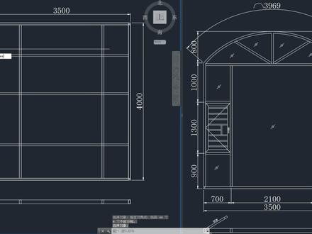 cad快速画门窗大样图弧形窗#CAD #门窗大样图#铝合金 #铝合金门窗 #设计教学#佛山南海大沥#雷克培训#弧形窗#门窗平面图