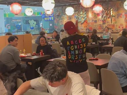 还是熟悉的感觉同志们~27号正式开业! #三昧食堂 #三文鱼 #自助餐的正确吃法 #好吃到爆 #威海