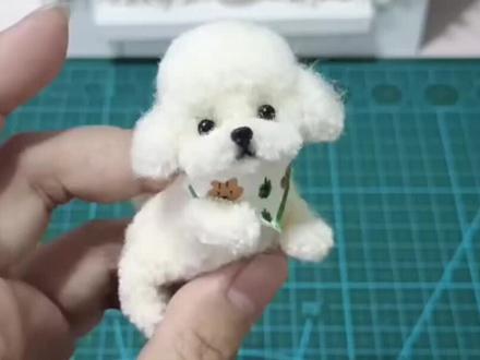 详细狗子教程来喽……赶紧一起来做吧#手工diy #日常vlog #狗狗 #手工 #教程