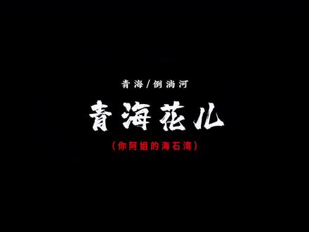 这里说明一下,你阿姐的海石湾在这里只是歌词需要,没有别的意思!#青海 #青海花儿 #风景都在路上 #家乡