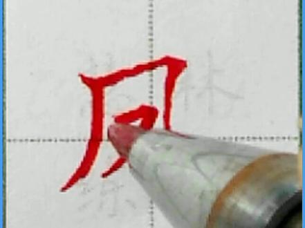 凤字的写法#练字技巧 #硬笔书法 #硬笔楷书 #规范字书写 #硬笔书法教学 #练字 #中性笔书法 #书法 @抖音小助手 @抖音文化站