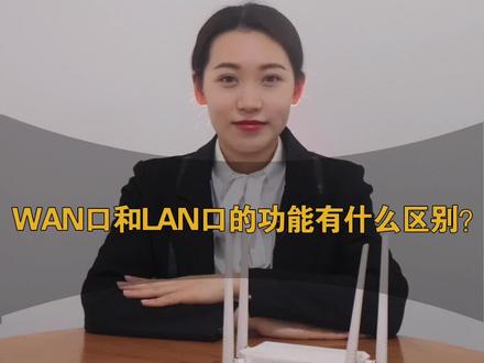 路由器上的WAN口和LAN口的功能有什么区别?#路由器 #宽带