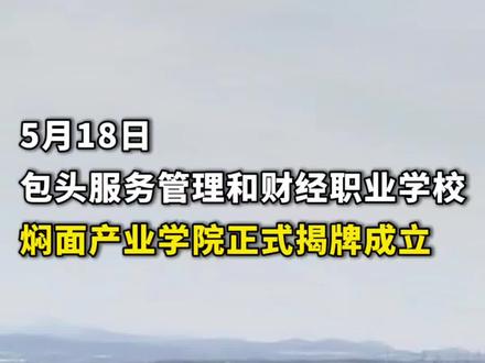 包头成立焖面产业学院!传承本土美食#内蒙古#包头 #焖面