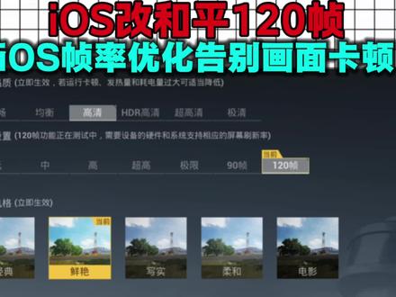 iOS系统和平精英解锁120帧! iOS系统和平精英解锁120帧!告别画面卡顿 #ios改文件 #ios公益