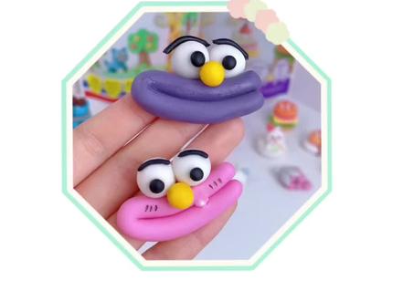 你们快看呀,这个大嘴巴真是好搞笑呀#搞怪#可以吃的橡皮泥#教程#防误食